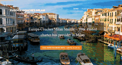 Desktop Screenshot of europa-coaches-milan.com